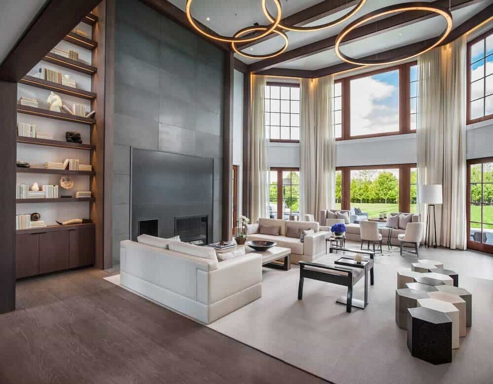 image - Prestige Luxury Homes Luxury home remodel featuring open-concept living area